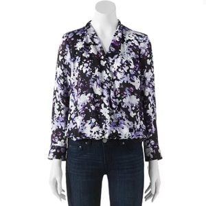 💚Apt 9 faux wrap top